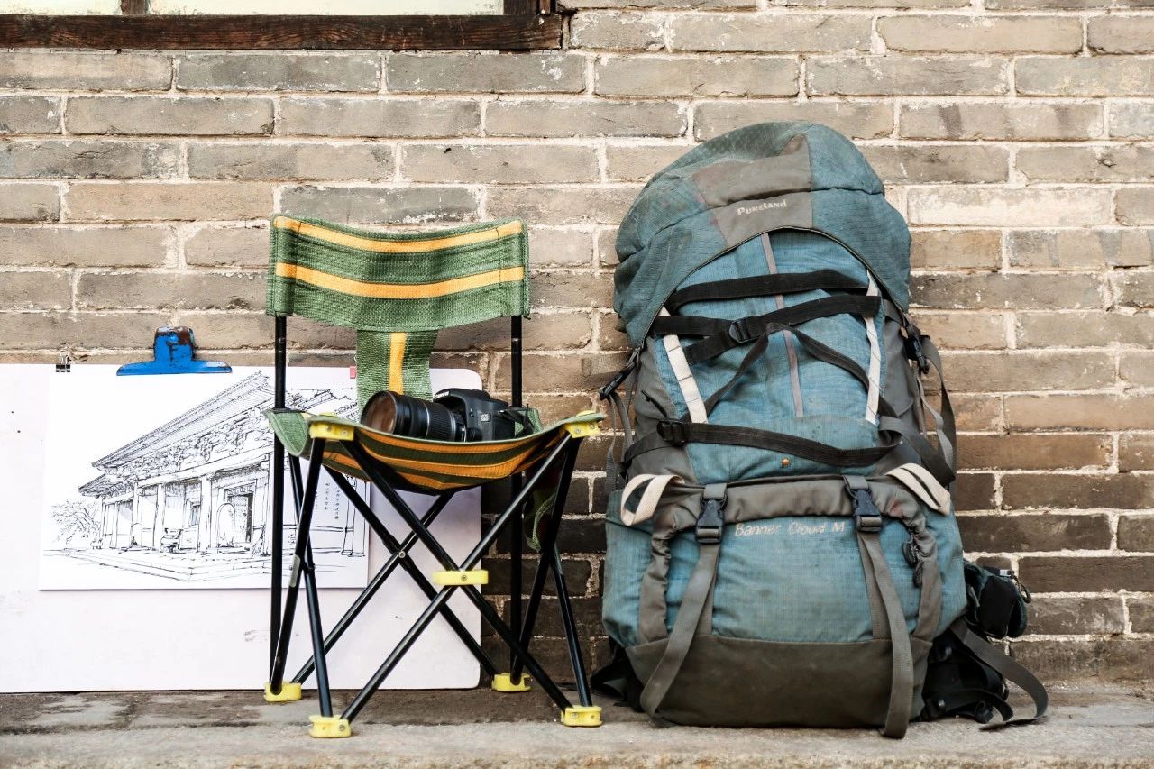 用繪畫(huà)記錄寺廟建筑：愛(ài)上了山西的古建筑