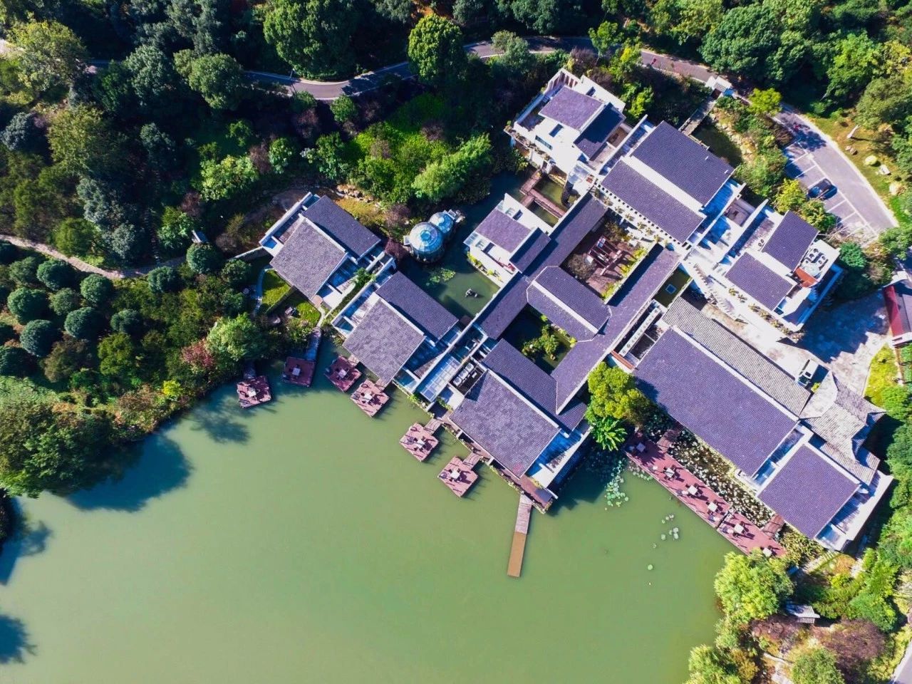 杭州·水墨蓉莊，保持一副獨立于塵世之外面孔