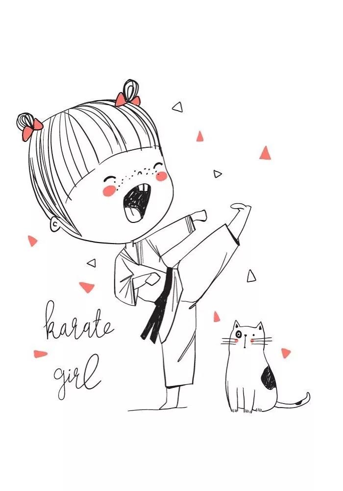 一組清新萌系簡(jiǎn)筆插畫：萌動(dòng)你的心靈！