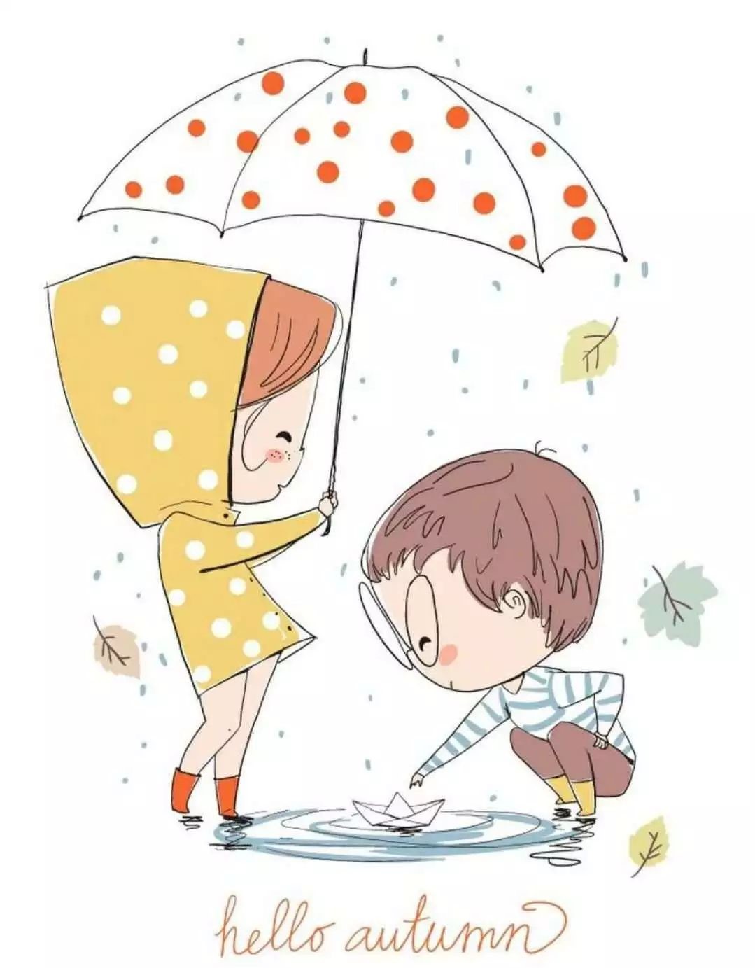 一組清新萌系簡(jiǎn)筆插畫(huà)：萌動(dòng)你的心靈！