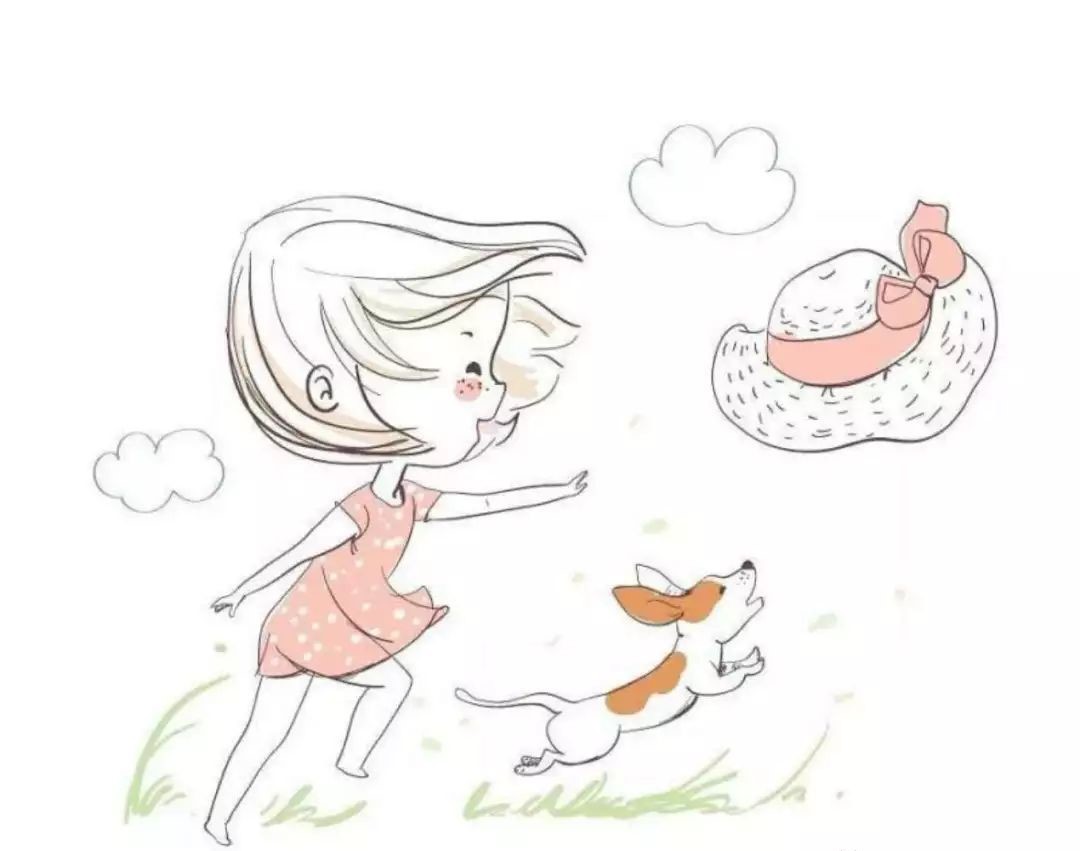 一組清新萌系簡(jiǎn)筆插畫(huà)：萌動(dòng)你的心靈！