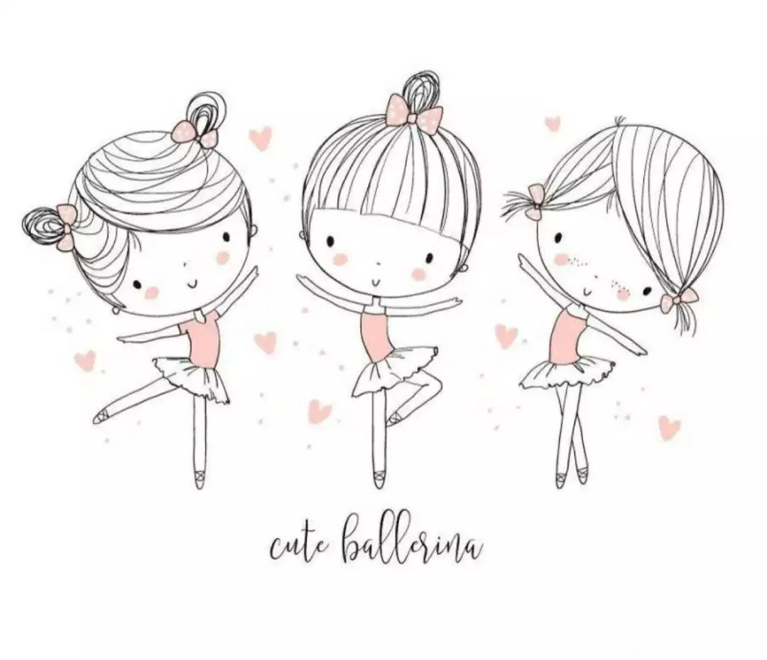 一組清新萌系簡(jiǎn)筆插畫(huà)：萌動(dòng)你的心靈！