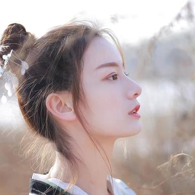 白衣斗笠古風(fēng)頭像，仙氣飄然迷人眼!