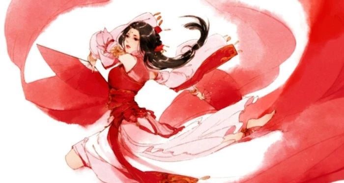 13款驚艷紅衣古風(fēng)圖片，唯美意境圖片!
