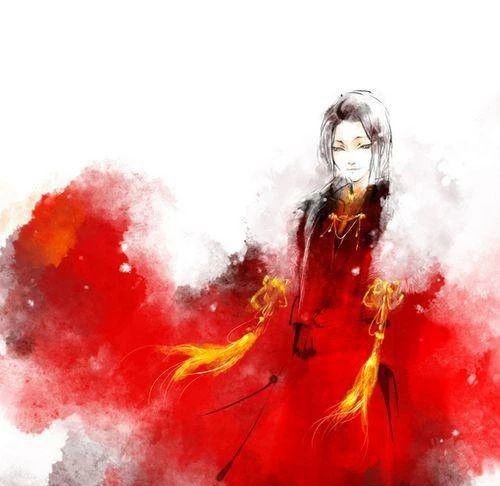 13款驚艷紅衣古風(fēng)圖片，唯美意境圖片!