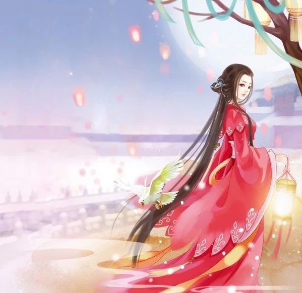 13款驚艷紅衣古風(fēng)圖片，唯美意境圖片!