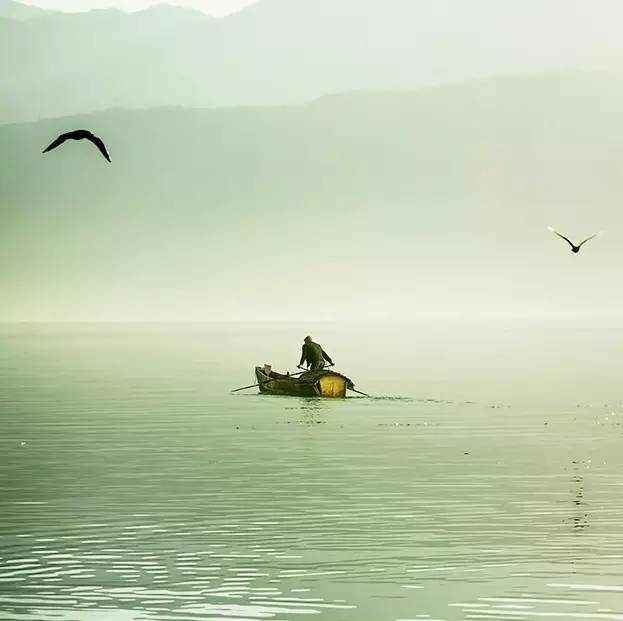 風(fēng)景攝影作品時(shí)光靜好：邛海景色！