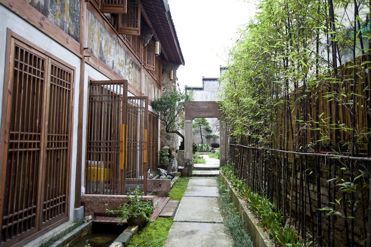 昱見·八號(hào)院，一幅意境悠遠(yuǎn)的江南水墨畫