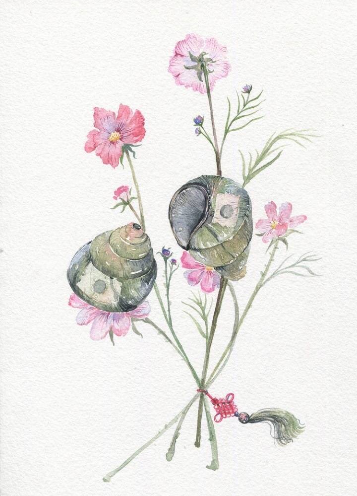 9款唯美古風(fēng)圖片：一組古風(fēng)樂(lè)器插畫！