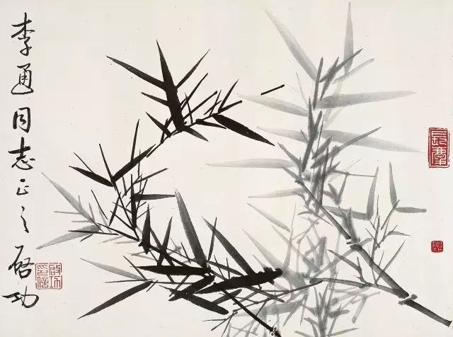 國(guó)畫(huà)竹子：竹語(yǔ)竹畫(huà)君子當(dāng)如竹！