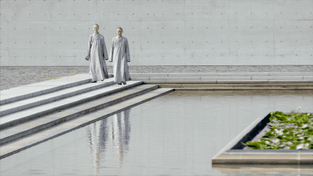 28000m2神秘寺廟-水月道場，吸引百萬人朝拜