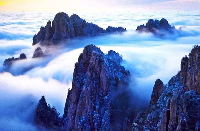 大美黃山：40幅黃山風(fēng)景攝影！