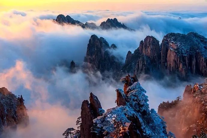 大美黃山：40幅黃山風(fēng)景攝影！