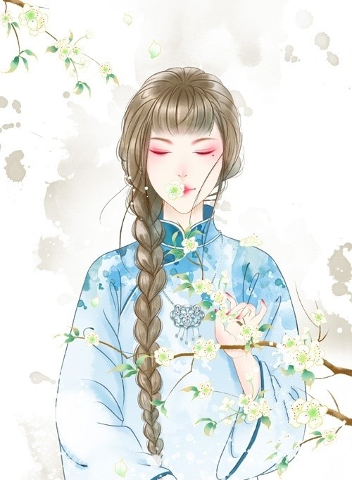 9款清新唯美女子古風圖片：一顰一笑甚是迷人！