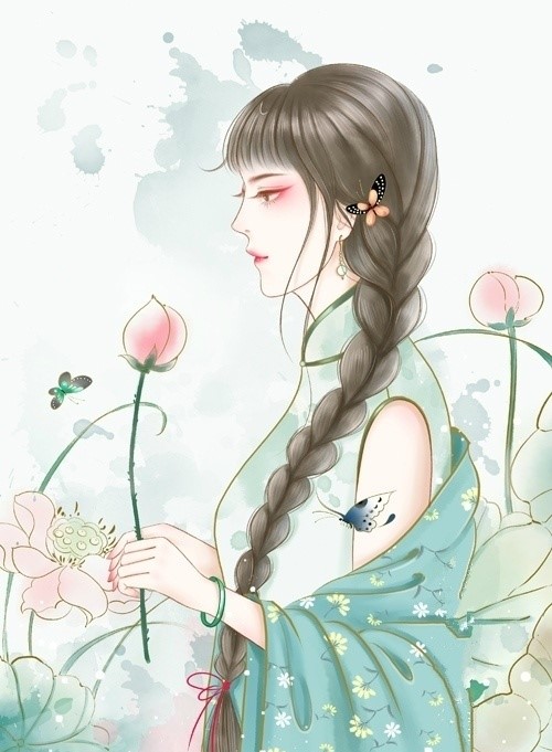 9款清新唯美女子古風圖片：一顰一笑甚是迷人！