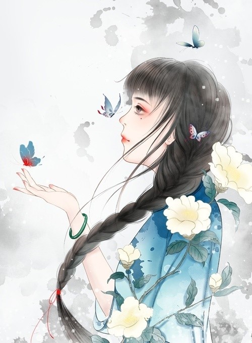 9款清新唯美女子古風圖片：一顰一笑甚是迷人！