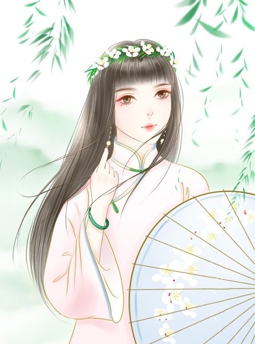 9款清新唯美女子古風圖片：一顰一笑甚是迷人！