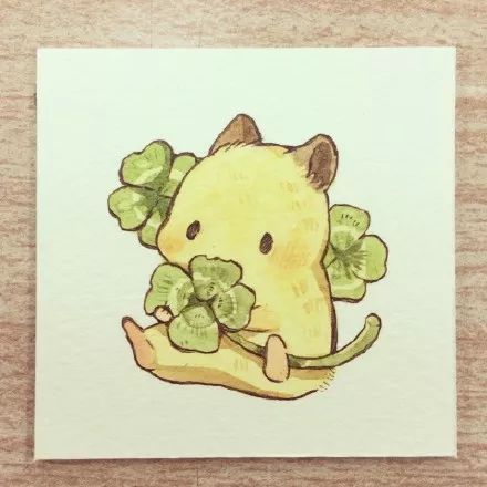 一組小兔子萌寵插畫(huà)：萌萌噠真可愛(ài)！