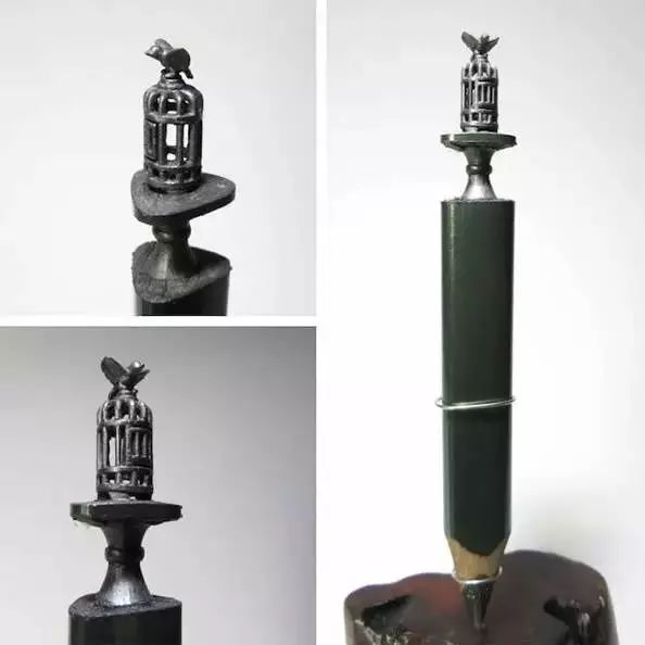 極具家佳樂文學(xué)的鉛筆雕刻：精細更驚艷！