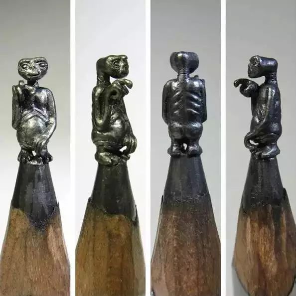 極具家佳樂文學(xué)的鉛筆雕刻：精細更驚艷！