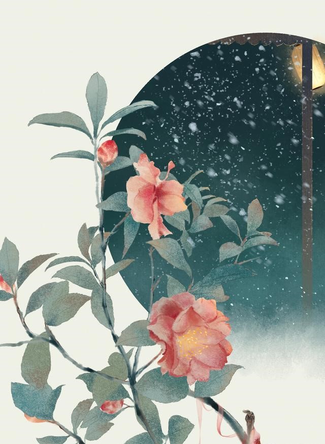 一組唯美古風(fēng)圖片：一人一花一世界！