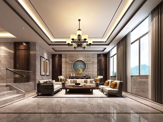 新中式客廳之美：魅力十足的中式裝修設(shè)計(jì)！