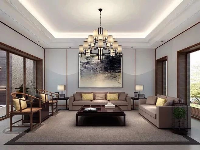 新中式客廳之美：魅力十足的中式裝修設(shè)計(jì)！