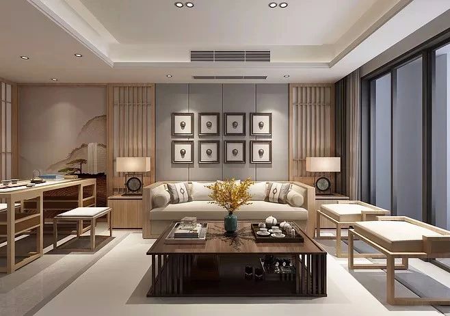 新中式客廳之美：魅力十足的中式裝修設(shè)計(jì)！