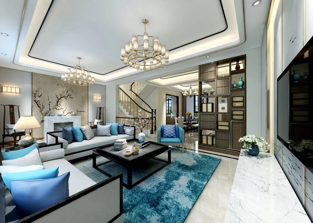 新中式客廳之美：魅力十足的中式裝修設(shè)計(jì)！