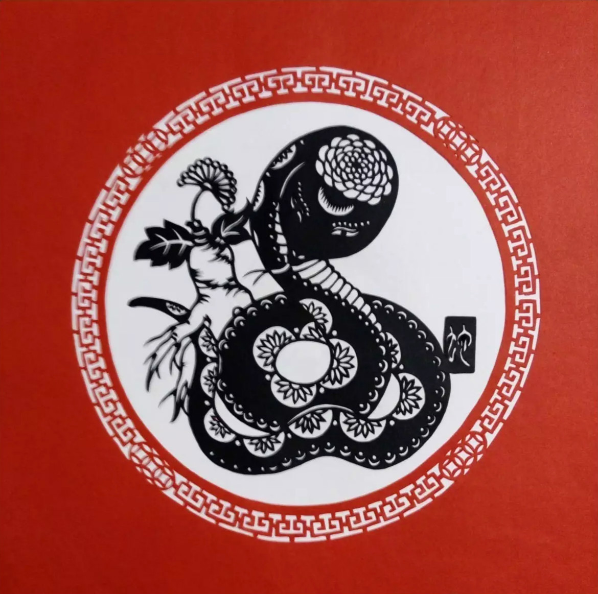 吉祥十二生肖剪紙圖片，薛娜剪紙作品欣賞