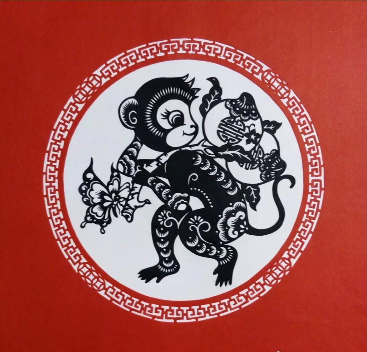 吉祥十二生肖剪紙圖片，薛娜剪紙作品欣賞