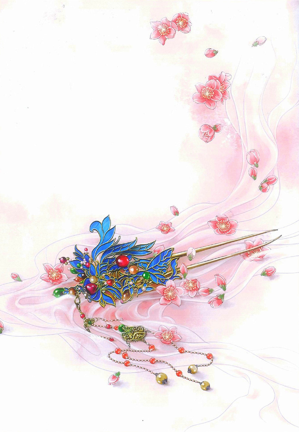 唯美的飾品古風圖片，美呆眾人的高清古風圖片