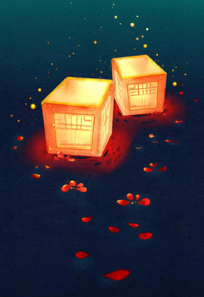 18張超美的花燈古風(fēng)圖片，可做手機(jī)壁紙的圖集