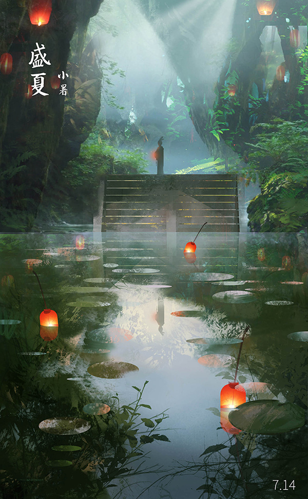 18張超美的花燈古風(fēng)圖片，可做手機(jī)壁紙的圖集