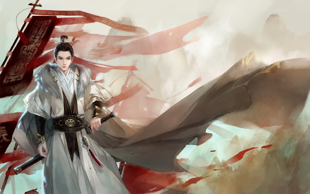 帥氣的古風(fēng)美男圖片，高清古風(fēng)桌面壁紙圖片