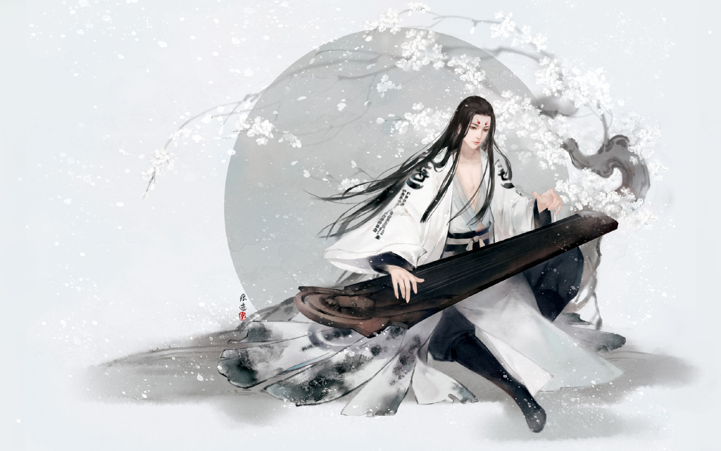 帥氣的古風(fēng)美男圖片，高清古風(fēng)桌面壁紙圖片