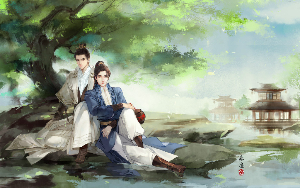 帥氣的古風(fēng)美男圖片，高清古風(fēng)桌面壁紙圖片