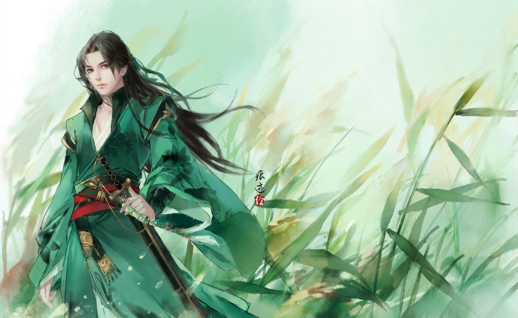 帥氣的古風(fēng)美男圖片，高清古風(fēng)桌面壁紙圖片