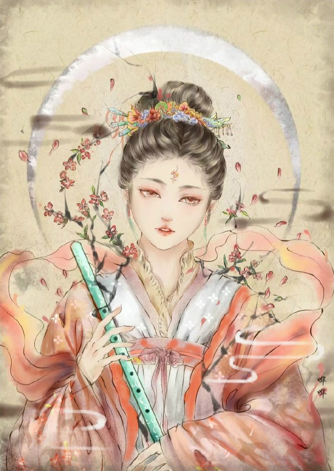 高清美麗古風(fēng)女子圖集，驚艷唯美古風(fēng)圖片欣賞