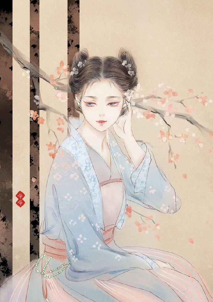 高清美麗古風(fēng)女子圖集，驚艷唯美古風(fēng)圖片欣賞