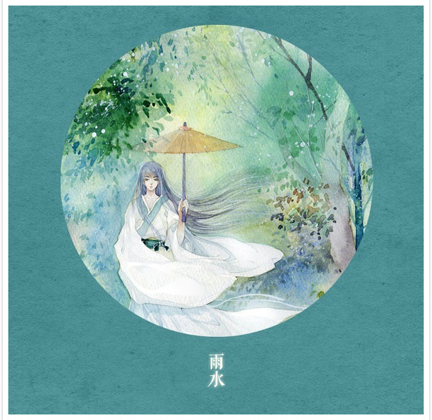 唯美二十四節(jié)氣古風(fēng)圖片，可做頭像的古風(fēng)插畫(huà)