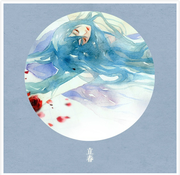 唯美二十四節(jié)氣古風(fēng)圖片，可做頭像的古風(fēng)插畫(huà)