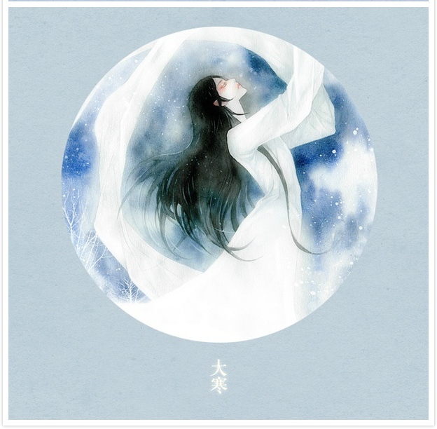 唯美二十四節(jié)氣古風(fēng)圖片，可做頭像的古風(fēng)插畫(huà)
