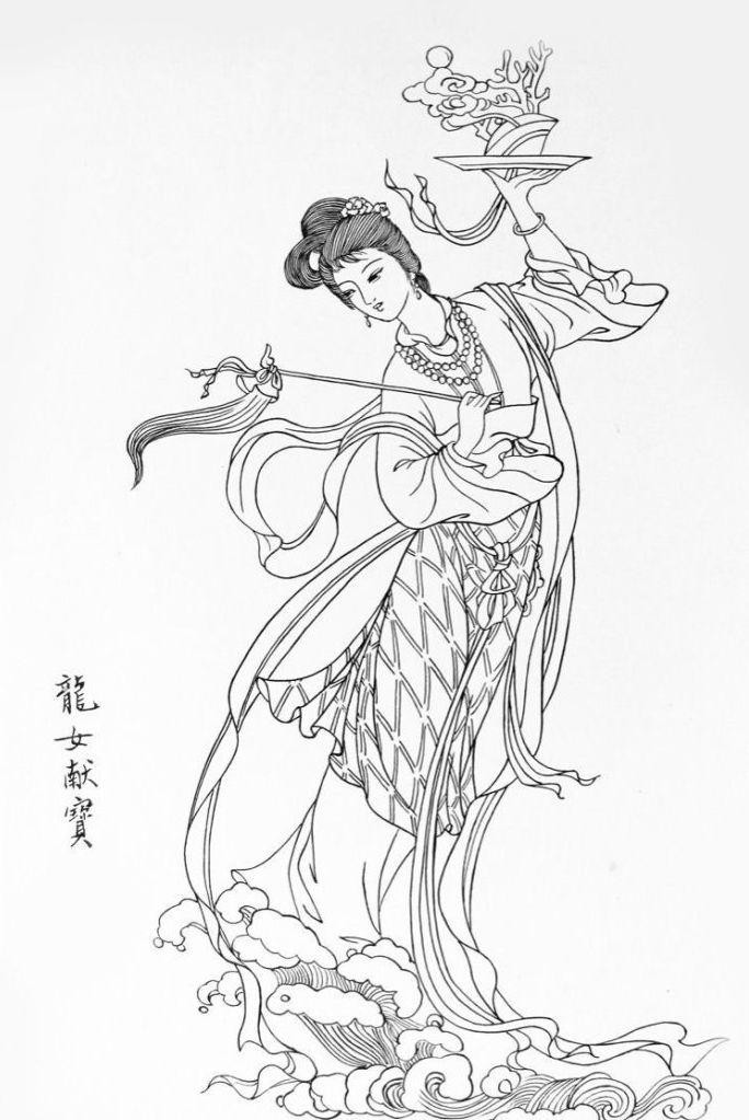 27幅白描仕女圖：一筆一畫(huà)勾勒出仕女美