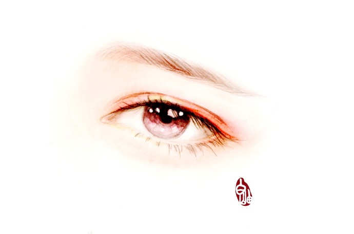 如何描繪驚艷迷人的眉眼？唯美的古風女子眉眼