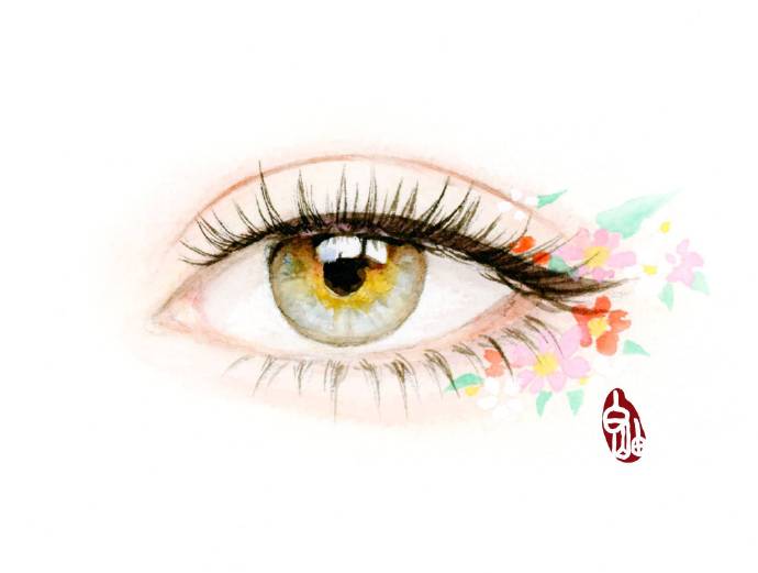 如何描繪驚艷迷人的眉眼？唯美的古風女子眉眼