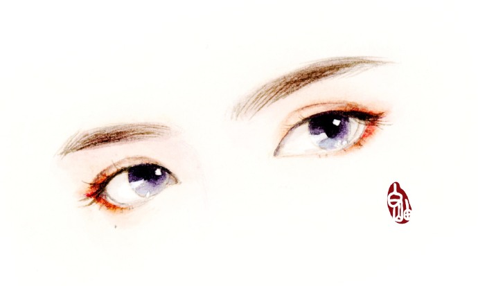 如何描繪驚艷迷人的眉眼？唯美的古風女子眉眼