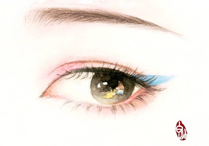 如何描繪驚艷迷人的眉眼？唯美的古風女子眉眼