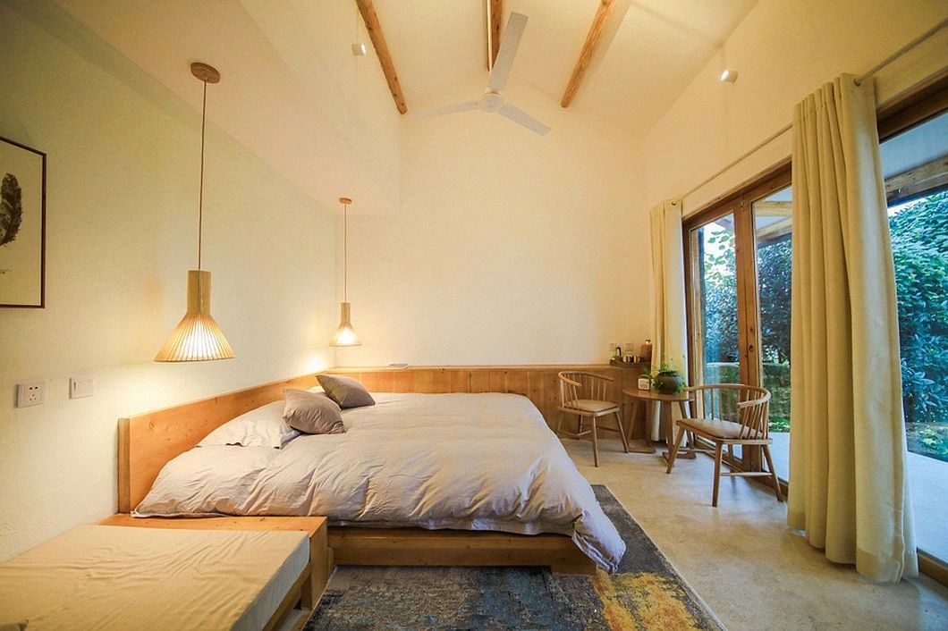 一所茶園里的民宿，過著鄉(xiāng)下悠閑愜意的日子