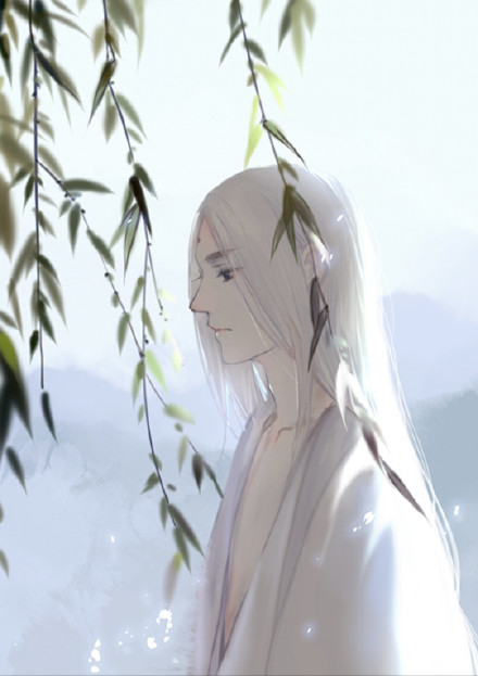 20張白發(fā)古風(fēng)美男圖集，滿頭銀發(fā)真的好迷人